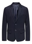 ONLY & SONS Men's Onsmark Slim 0209 Blazer Noos Jacket, Night Sky, L