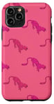 iPhone 11 Pro Pink Leopard Cute Cheetah Girl Aesthetic Case