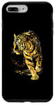 iPhone 7 Plus/8 Plus Gold Tiger Powerful Zen Pose Aura Golden Tiger Case