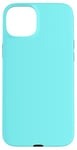 Coque pour iPhone 15 Plus Couleur bleu électrique simple