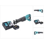 Djr 186 RT1 Scie sabre sans fil 18 v + 1x Batterie 5,0 Ah + Chargeur - Makita