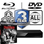 Panasonic Blu-ray Player DP-UB820EB-K All ZoneFree MultiRegion 4K & Pulp Fiction