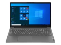 Lenovo V15 G2 ITL 82KB - Intel Core i5 - 1135G7 / jusqu'à 4.2 GHz - Win 10 Pro 64 bits - Carte graphique Intel Iris Xe - 8 Go RAM - 256 Go SSD NVMe - 15.6" TN 1920 x 1080 (Full HD) - Wi-Fi 5 - noir - clavier : Français