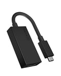 ICY BOX IB-AC534-C Adaptateur vidéo USB Type-C (Mode Alternatif) vers HDMI, résolution 4K (4096x2160/60Hz), Thunderbolt 3, Noir
