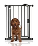 Bettacare Dog Safety Gate, Auto Close, Narrow, Slate Grey, 68.5cm - 75cm