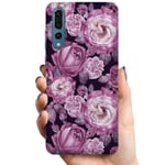 Huawei P20 Pro TPU Mobilskal Blommor