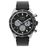 Timex Waterbury Dive Mens Black Watch TW2V42500 Leather (archived) - One Size