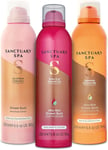 Spa Shower Burst Trio Ruby Oud Lily and Rose Shower Body Wash Bundle  3 x 200ml