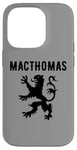 Coque pour iPhone 14 Pro MacThomas Clan Nom de famille écossais Scotland Heraldry