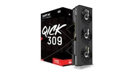 XFX Carte Graphique de Jeu Speedster QICK309 Radeon RX 7600 XT Noire (RX-76TQICKBP)