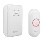 Byron DBY-22311SH Wireless Portable Doorbell Chime Set