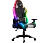 X ROCKER Agility Sport Gaming Chair - Black RGB, Black