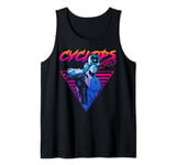 Marvel X-Men Cyclops Retro Neon Triangle Tank Top