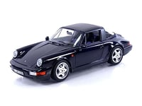 NOREV - POR 911 Carrera 4 Targa - 1991-1/18, Blue Metallic