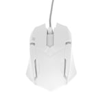 (White) RGB Wired Gaming Mouse Ergonomic Gamer Laptop PC Mouse USB GF0