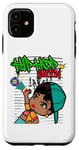 Coque pour iPhone 11 Hip Hop Danse Break Dance Printemps été Street Playground