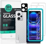 Ibywind Screen Protector For Redmi Note 12 Pro 5G/Redmi Note 12 Pro+ 5G6.67 2Pcs