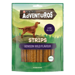 Adventuros Strips Venison Hundgodis - 90 g