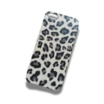 COQUE RIGIDE LEOPARD POUR APPLE IPHONE 5 5S SE 2016 NOIR