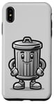 iPhone XS Max Garbage Trash Can Cartoon Character Design Case