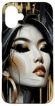 iPhone 16 Plus Golden Majesty: The Empress of Shadows Case