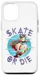 iPhone 12/12 Pro Skate or Die - Cool Anime Skateboarding Girl Case