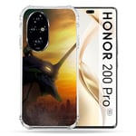 Cokitec Coque Renforcée pour Honor 200 Pro 5G Manga Evangelion