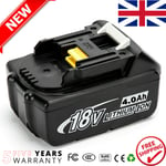 For Makita Bl1840 18v 5.0 Lithium Ion Lxt Li-ion Bl1830 Bl1850 194230-4 Uk 4.0ah