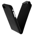 Vertical magnetic case, synthetic leather case for Apple iPhone 7 / 8 – Black