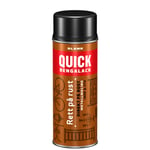 Spray Quick Bengalack Rettpårust Sort Blank