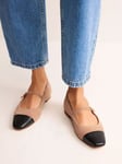 Boden Mary Jane Suede Flats, Macchiato