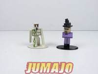 FIG120 Lot de 2 Figurines JADA métal MINECRAFT 5cm : Sorcière & golem de fer