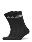 Multi Sport Cush Crew Sock 3P Sport Socks Regular Socks Black The North Face