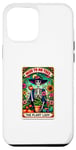 Coque pour iPhone 12 Pro Max The Plant Lady Carte de tarot Halloween Squelette magique