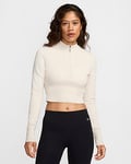 Nike Sportswear Chill Knit Women's Slim Long-Sleeve Cropped Jumper 1/2-Zip Top