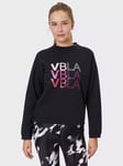 Venice Beach Addison Women's Sports Sweatshirt, Black