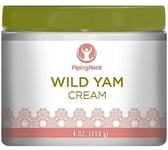 Wild Yam Cream 4 oz (113g) Tub, Femenine Wellness, 2180 Piping Rock - UK Seller