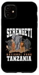 iPhone 11 Serengeti National Park Tanzania Safari Animals Big 5 Africa Case