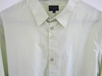 Paul Smith CHECK Shirt "JEANS"  Very Rare SLIM FIT Size L Pit to Pit 21.5"