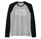 I Was Fighting A Smilodon Funny Surgery Recovery Get Well Raglan Baseball Tee