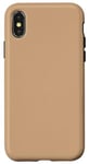 Coque pour iPhone X/XS Coque kaki beige