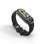 Gummiband Silikonklocka Watch SVART black