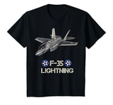 Youth American Aircraft Stealth Fighter F35 lightning T-Shirt