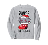 Ugly Christmas Funny White Elephant Gift Subpar Gift Giver Sweatshirt