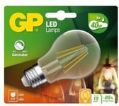 GP LED Lamp Classic Filament  E27  DIM  5W (40W)  470lm