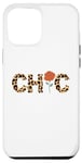 iPhone 13 Pro Max Animal Letters Red Rose Chic,Chic Writing, Leopard Rose Chic Case