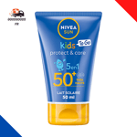 NIVEA SUN Lait Solaire Protect & Play Enfants FPS 50+ Format Voyage 50 Ml