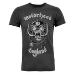 Amplified Official Mens Motorhead England T-Shirt