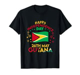 Guyana 58th Independence Day Guyanese Pride Guyana Flag T-Shirt