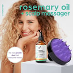 Artnaturals Organic Rosemary Castor Hair Oil + Massager Hair Growth Set Hair Oil